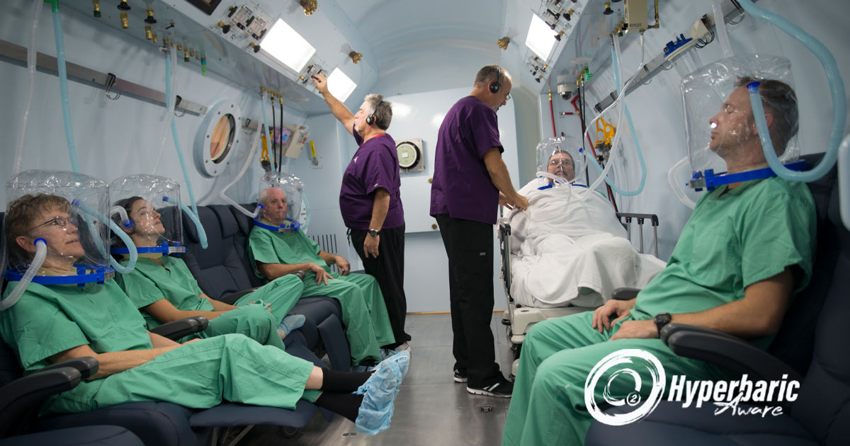 Emergency hyperbaric oxygen therapy